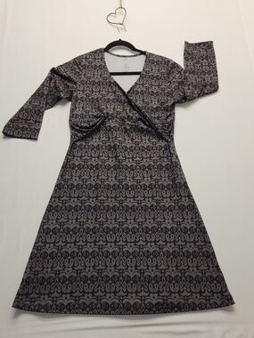 ⭐ prAna Faux Wrap Twist Front Dress – Size Medium ⭐